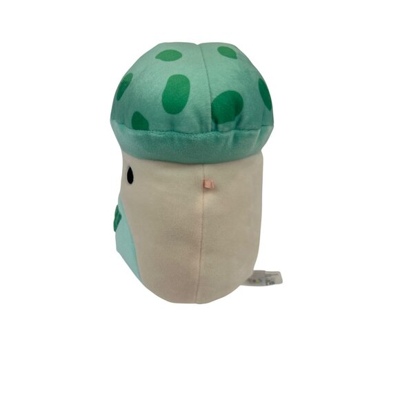 Squishmallow Sydney Mushroom 8" Plush Toy Leaf Smiling Face - Picture 2 of 7
